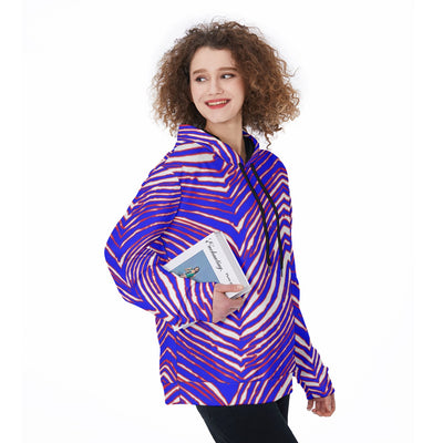 Buffalo Bills zubaz Women's Heavy Fleece Hoodie