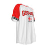 Camiseta de manga corta con cuello redondo de la selección europea de fútbol de GEORGIA