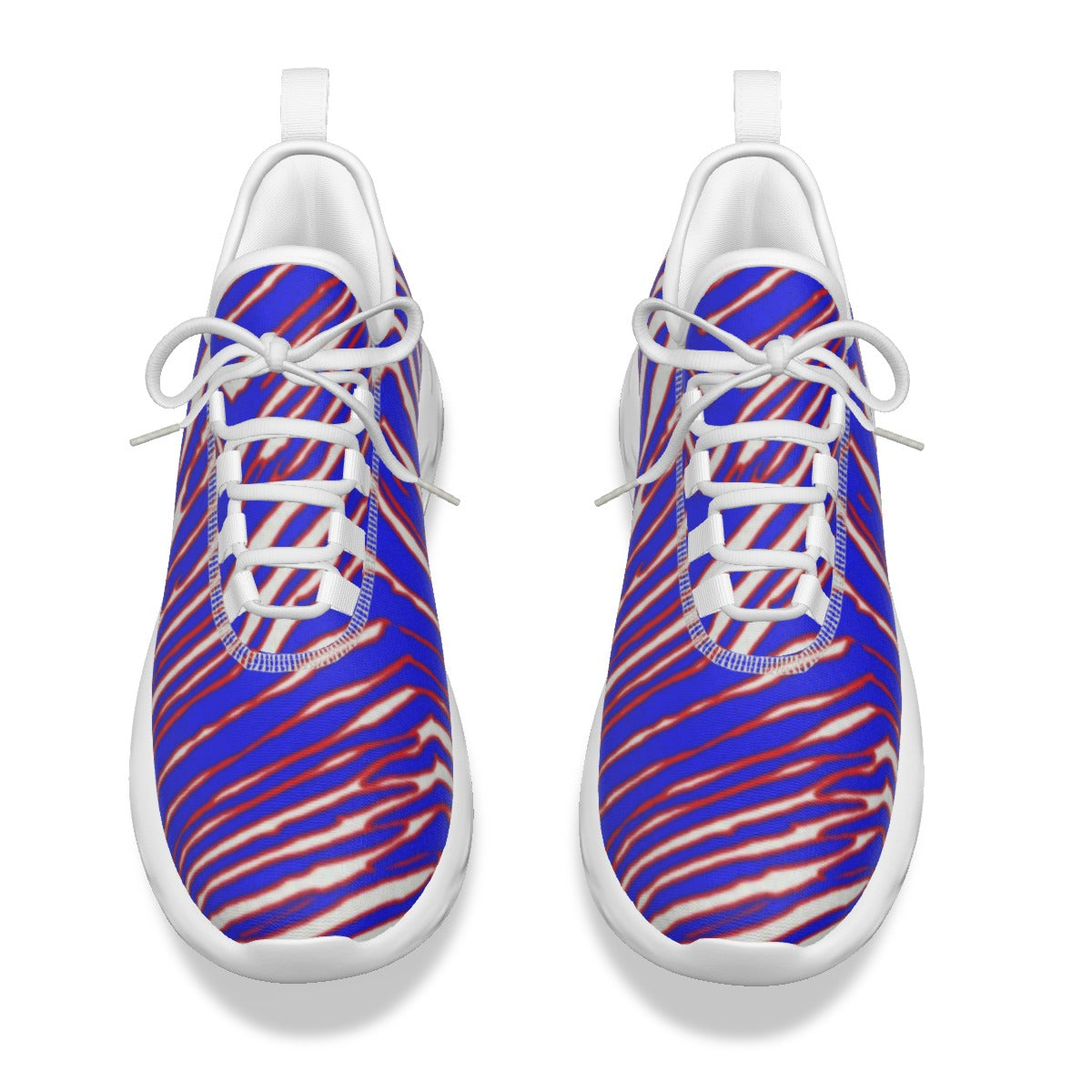 Zapatillas deportivas ligeras con estampado de cebra de los Buffalo Bills de la NFL