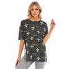 New Orleans Saints Women's Split Hem Short Sleeve T-Shirt