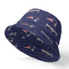 New England Patriots Reversible Bucket Hat with Double-Sided Design