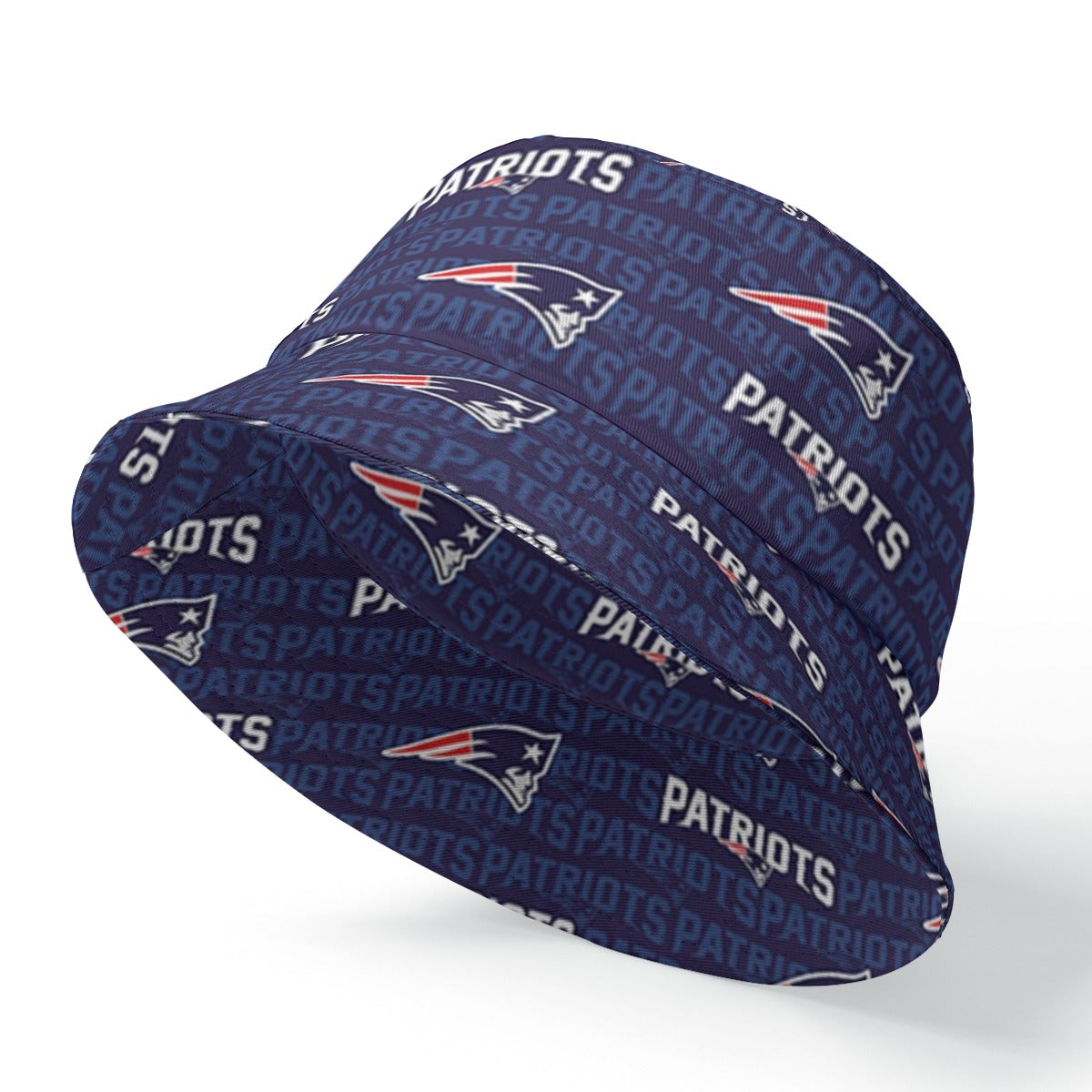 New England Patriots Reversible Bucket Hat with Double-Sided Design