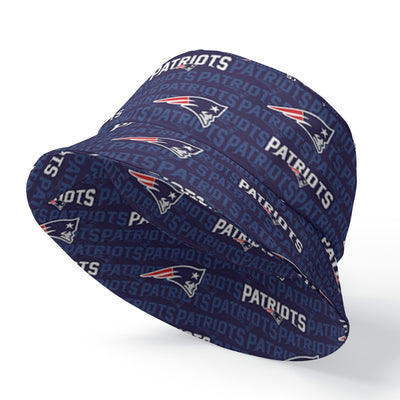 New England Patriots Reversible Bucket Hat with Double-Sided Design