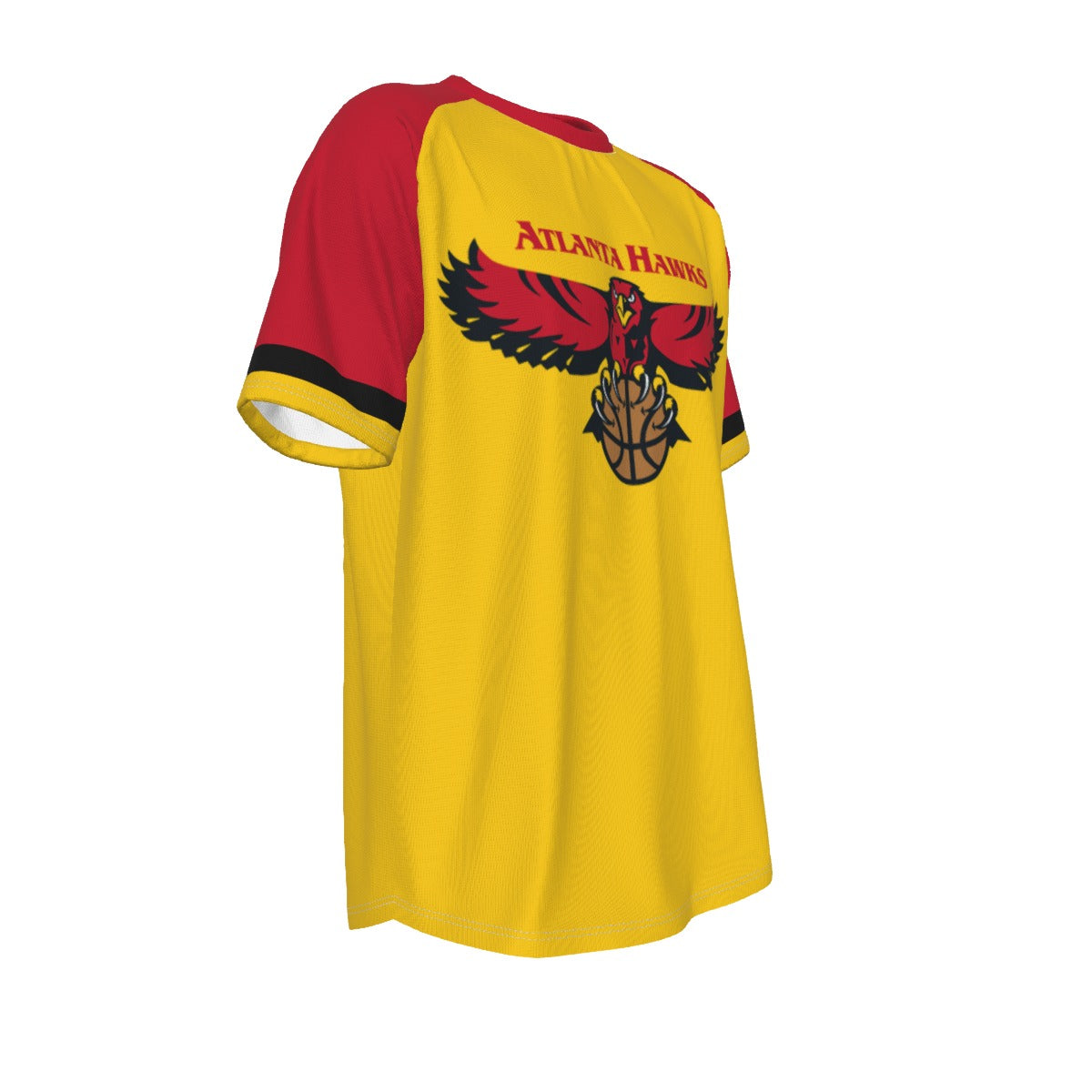 Atlanta Hawks NBA basketball O-neck Short Sleeve T-shirt