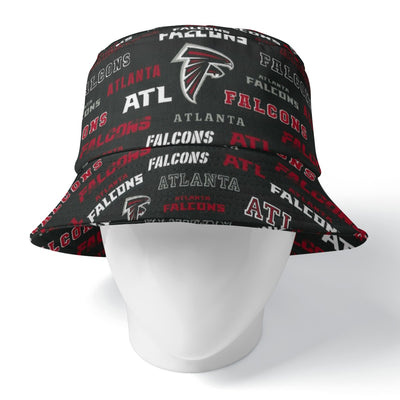 Atlanta Falcons Double-Sided Printing Bucket Hat for Stylish Versatility
