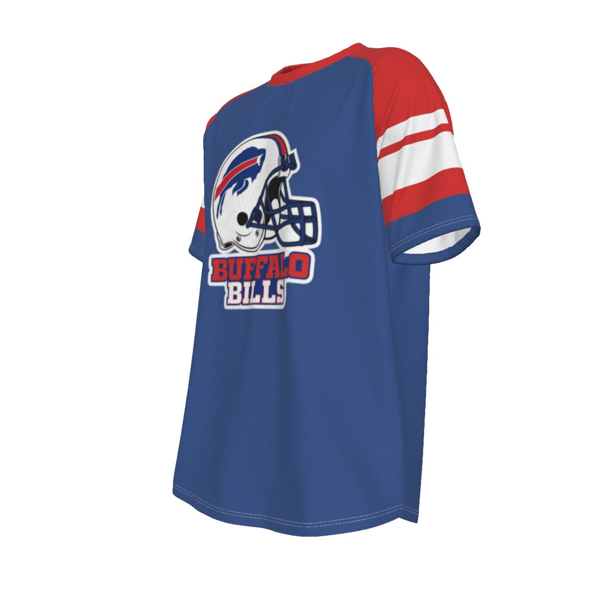 Buffalo Bills raglan O-neck Short Sleeve T-shirt