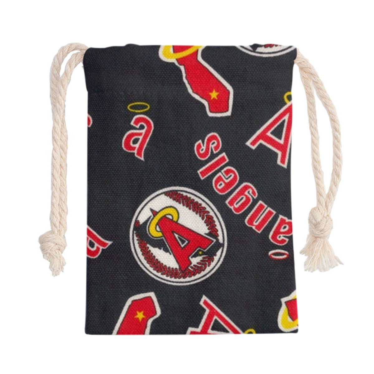 Bolsa de decoración o almacenamiento con impresión a doble cara de Los Angeles Angels