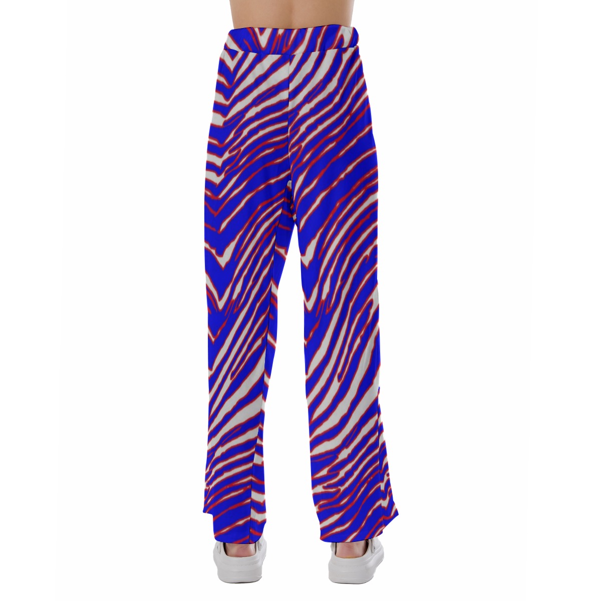 Pantalones de pijama para mujer con estampado de cebra de los Buffalo Bills de la NFL