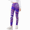 Nfl Football Buffalo Bills zubaz zebra print Kid's Leggings