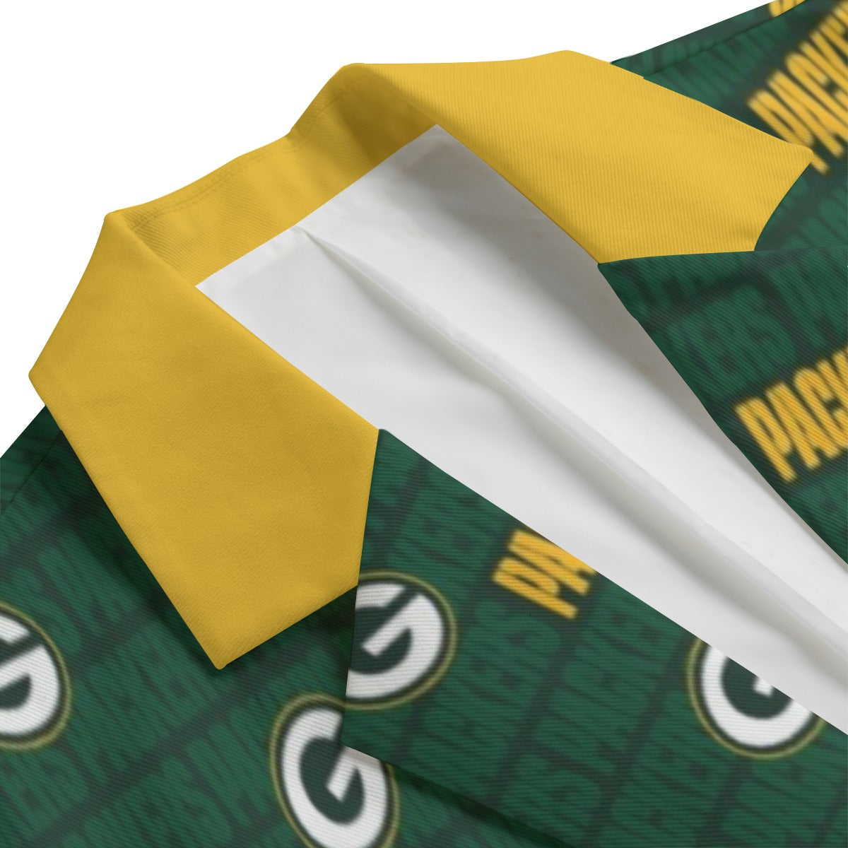 Green Bay Packers Flat Lapel Collar Blazer