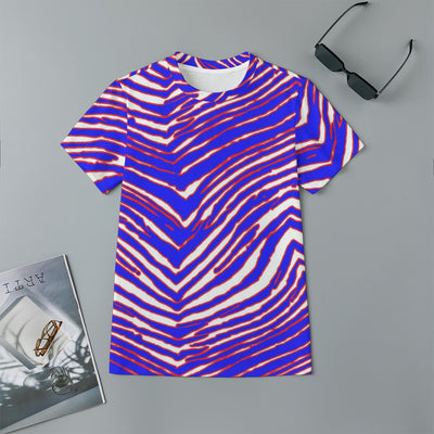 Buffalo bills zubaz Children's Short-Sleeve T-Shirt | 180GSM Cotton