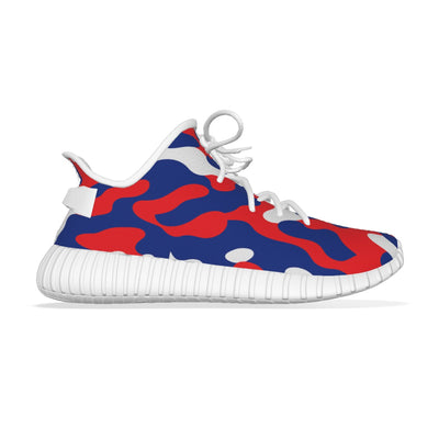Zapatos Coconut con los colores del equipo Buffalo Bills en camuflaje