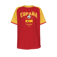 España camiseta Spain La Furia Roja O-neck Short Sleeve T-shirt