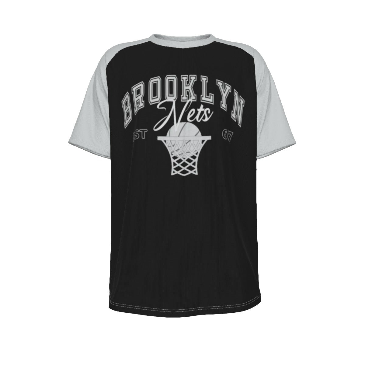 Brooklyn Nets O-neck Short Sleeve T-shirt - Jacketon