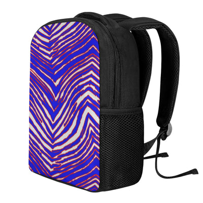 Mochila para estudiantes con estampado de cebra de los Buffalo Bills de la NFL