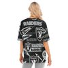 Las Vegas Raiders Women's Short Sleeve T-Shirt with Hem Split