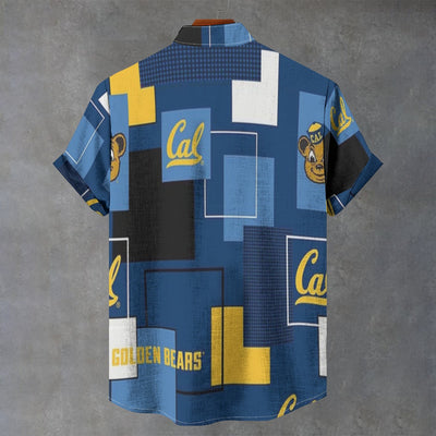 University of California Berkeley Golden Bears Stand Collar Shirt for Effortless Style