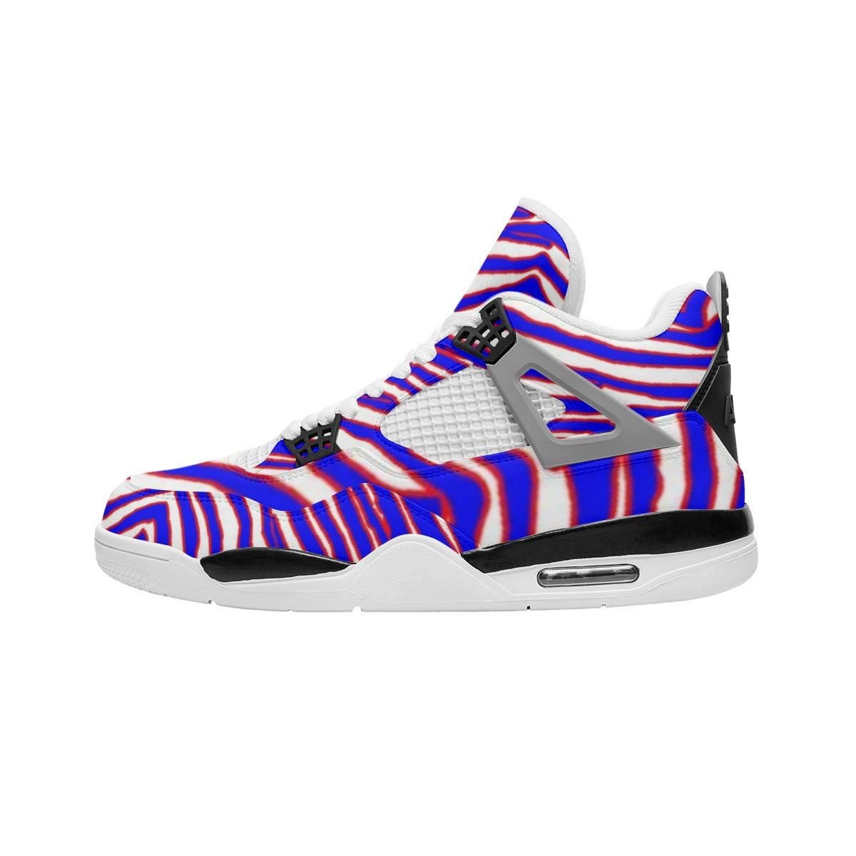 Nfl Football Buffalo Bills zubaz zebra print Air Cushion Basketball Shoes