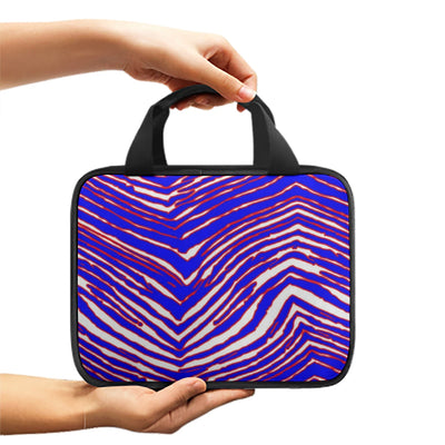 Nfl Football Buffalo Bills zubaz zebra print  Simple Canvas Storage Bag Single Printing