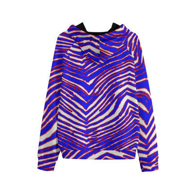 Sudadera con capucha raglán con estampado de cebra de los Buffalo Bills de la NFL | Interlock