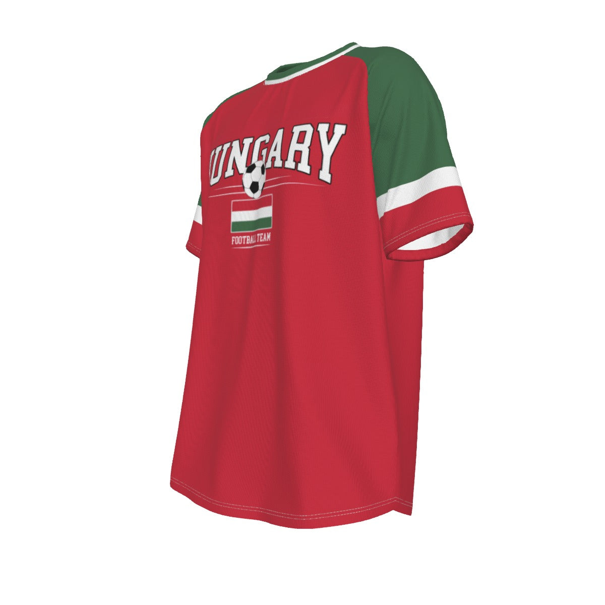 HUNGARY Euro football team O-neck Short Sleeve T-shirt