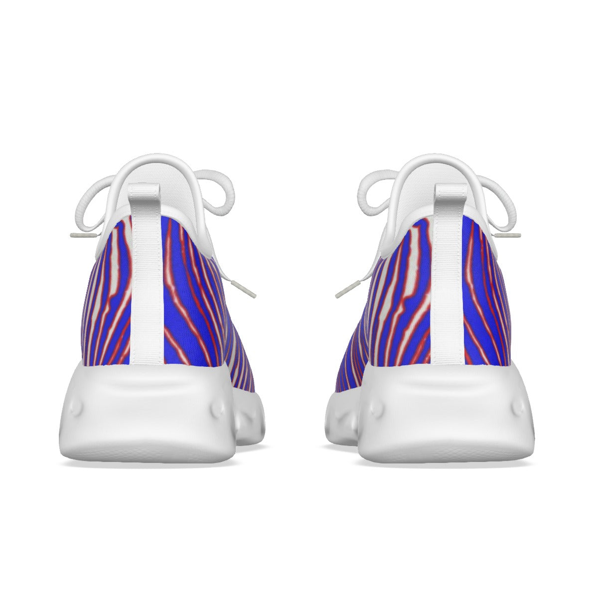 Zapatillas deportivas ligeras con estampado de cebra de los Buffalo Bills de la NFL