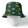Green Bay Packers Double-Sided Bucket Hat with High-Quality Prints