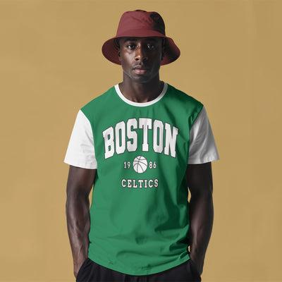 Boston Celtics Classic O Neck T Shirt for Comfortable Daily Wear