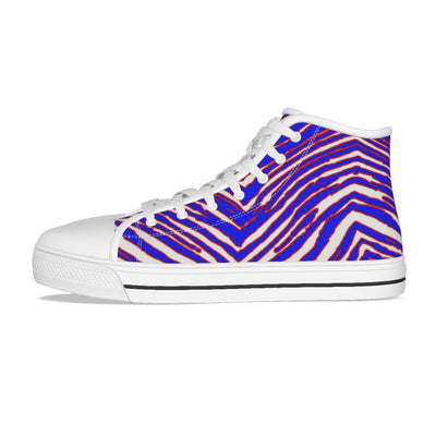 Buffalo Bills Zubaz Kid's Canvas Shoes