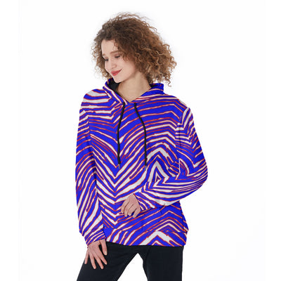 Buffalo Bills zubaz Women's Heavy Fleece Hoodie