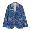 Detroit Lions Flat Lapel Collar Blazer