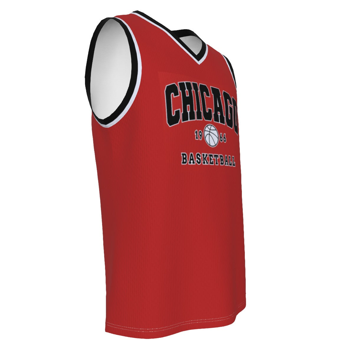 Chicago Bulls V Neck Basketball Top