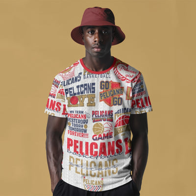 New Orleans Pelicans Classic O-Neck T-Shirt for Everyday Comfort