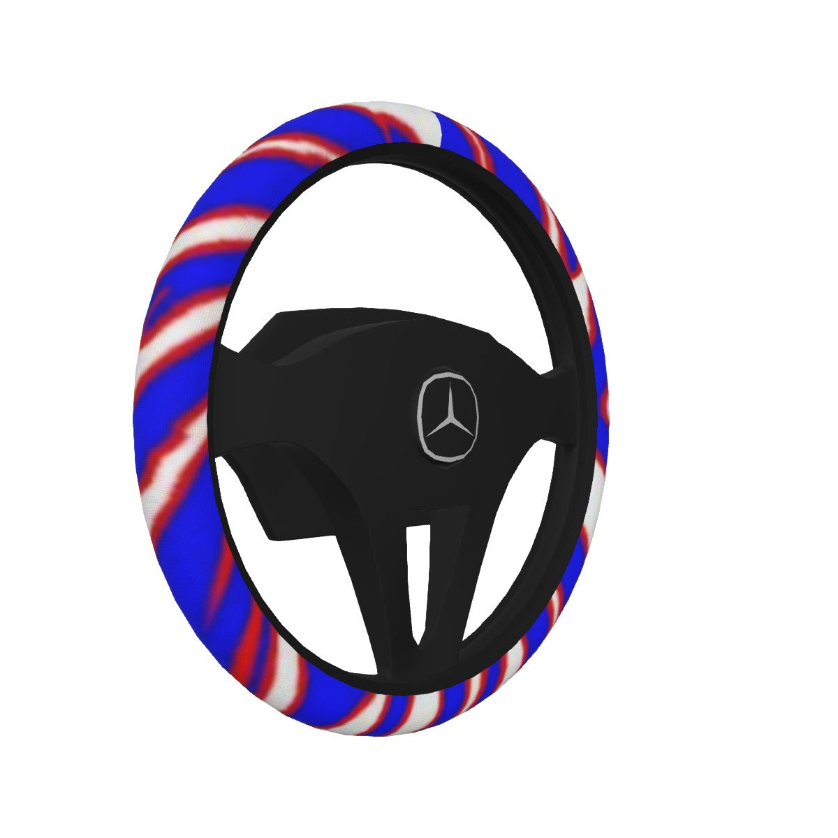 Funda para volante con estampado de cebra de los Buffalo Bills de la NFL