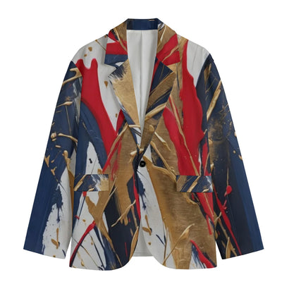 Blazer informal con cuello de solapa plana de los New Orleans Pelicans