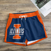 Universidad de Illinois en Urbana-Champaign - Pantalones cortos casuales Fighting Illini 