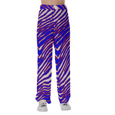 Pantalones de pijama para mujer con estampado de cebra de los Buffalo Bills de la NFL