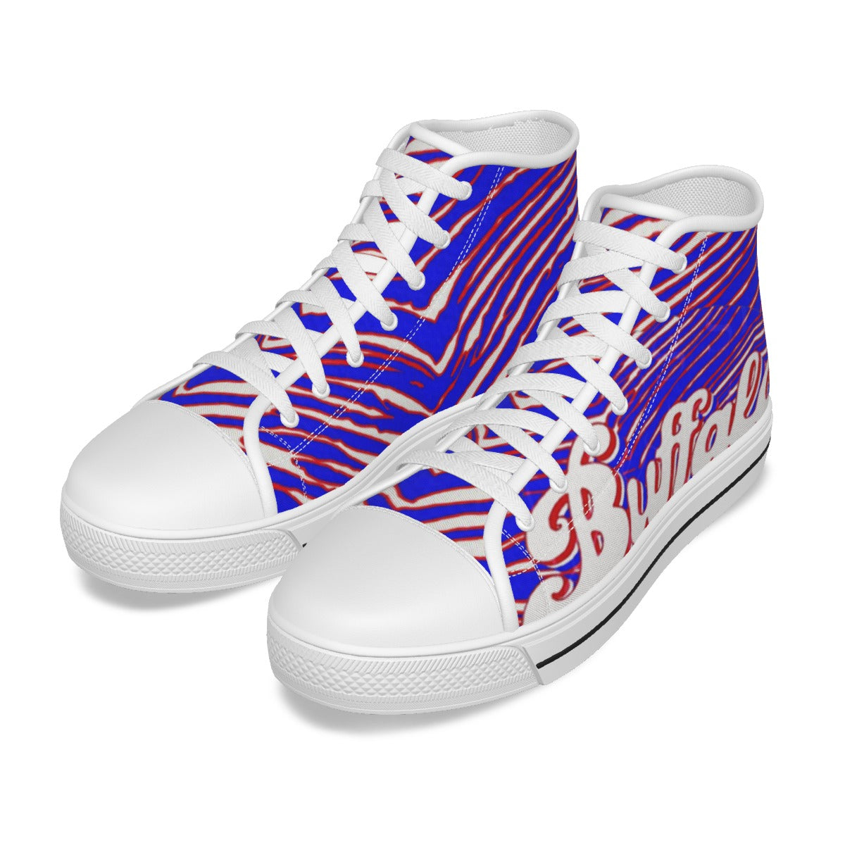 Buffalo Bills zubaz Canvas Shoes