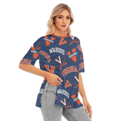 University of Virginia Cavaliers Women's Short Sleeve T-Shirt with Hem Split