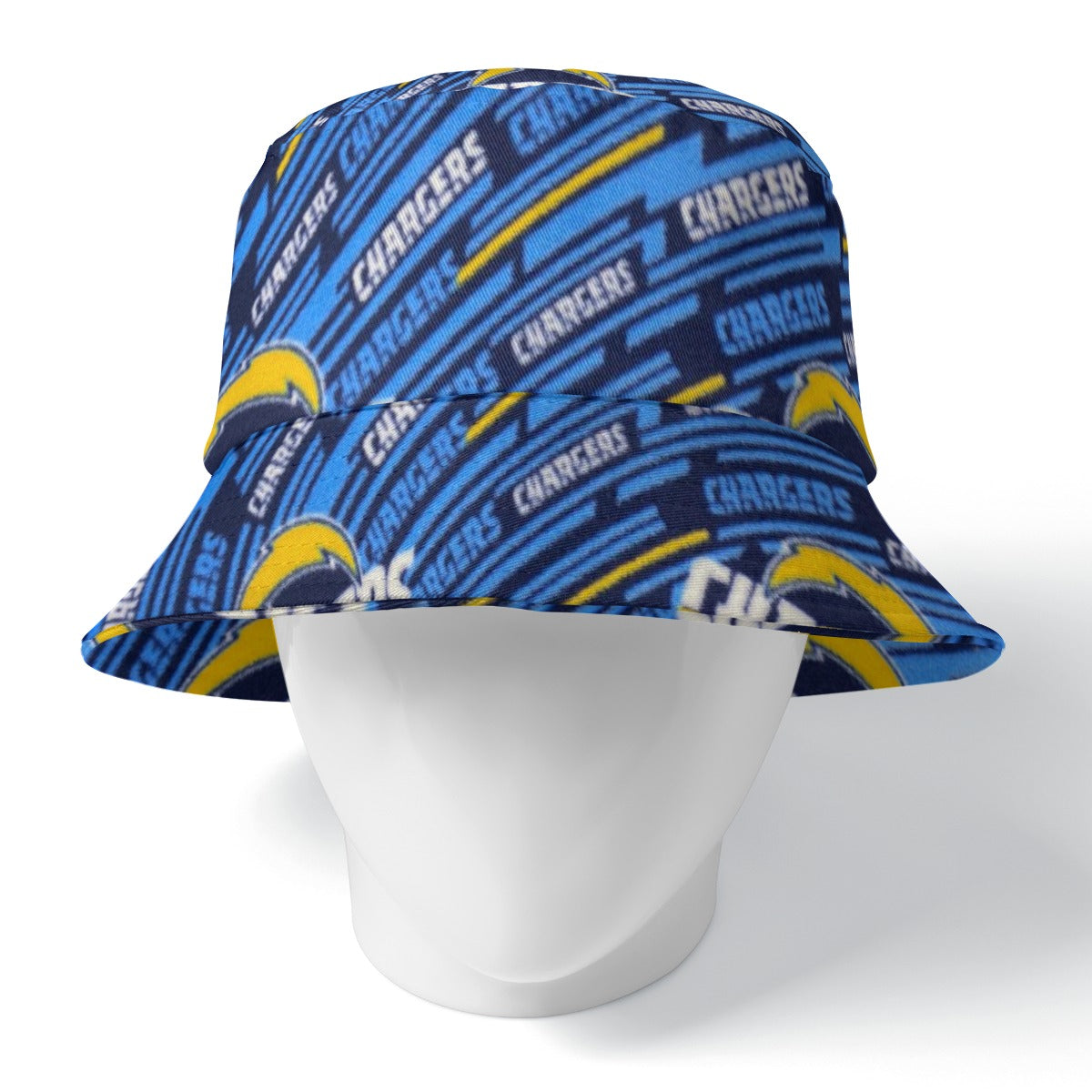 Los Angeles Chargers Double-Sided Bucket Hat with High-Quality Print
