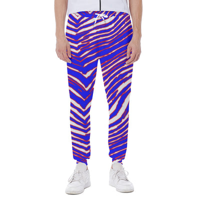 Pantalones deportivos para hombre con estampado de cebra de los Buffalo Bills de la NFL