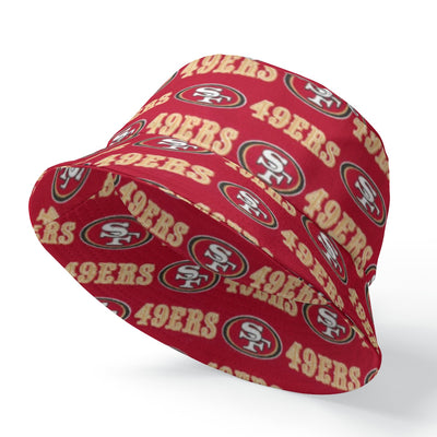 San Francisco 49ers Double-Sided Printing Bucket Hat for Stylish Versatility