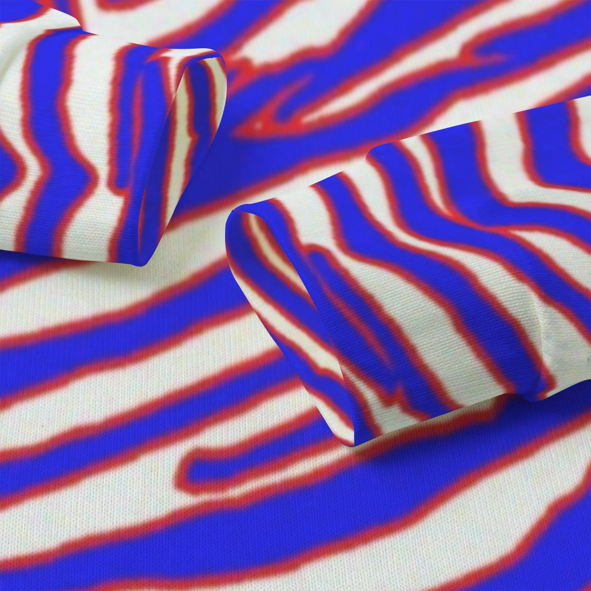 Suéter de punto de cuello alto unisex con estampado de cebra de los Buffalo Bills de la NFL