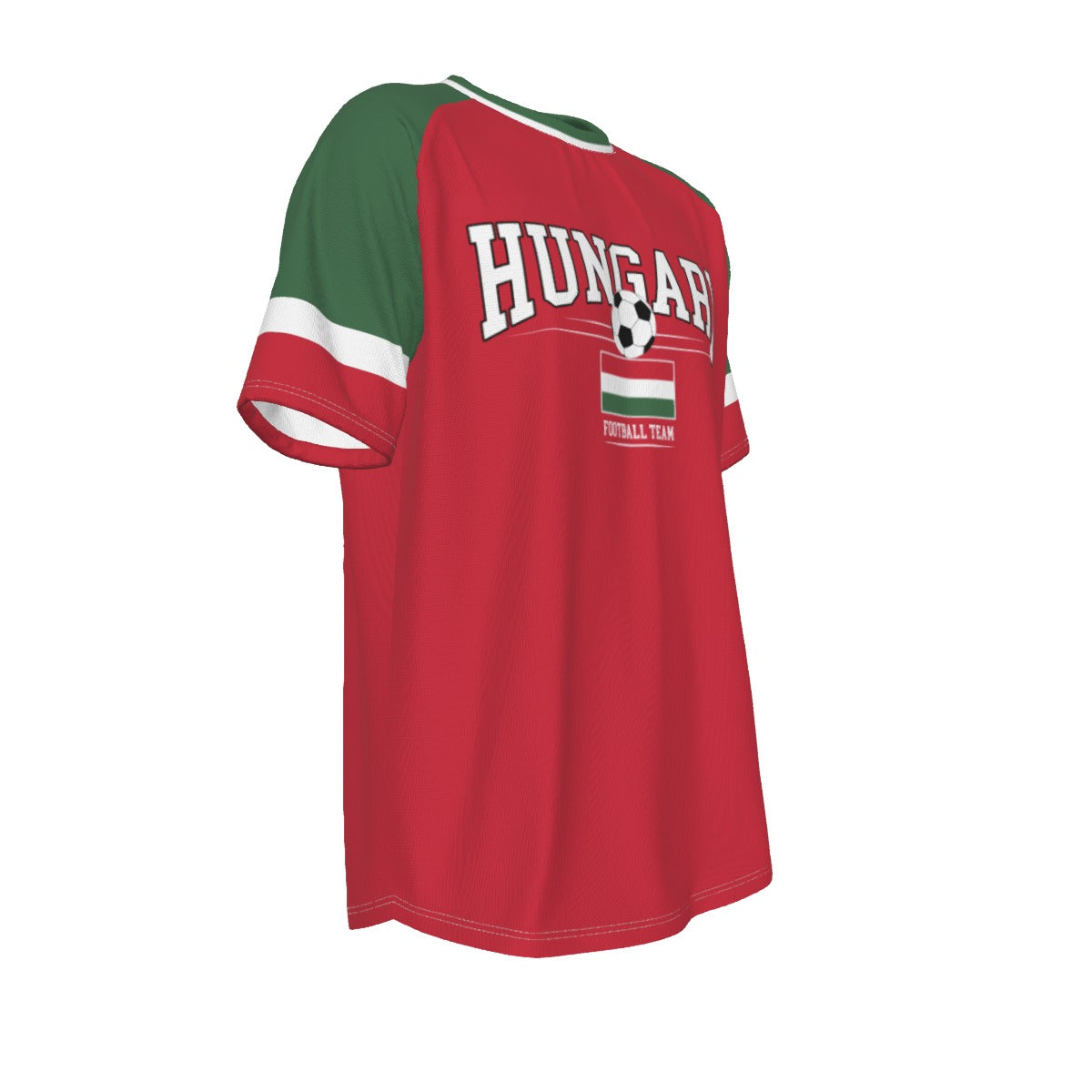 HUNGARY Euro football team O-neck Short Sleeve T-shirt