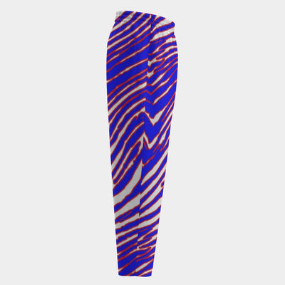 Pantalones deportivos tipo harén para hombre con estampado de cebra de los Buffalo Bills de la NFL