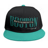 Boston Massachusetts Baseball Cap With Flat Brim - Jacketon