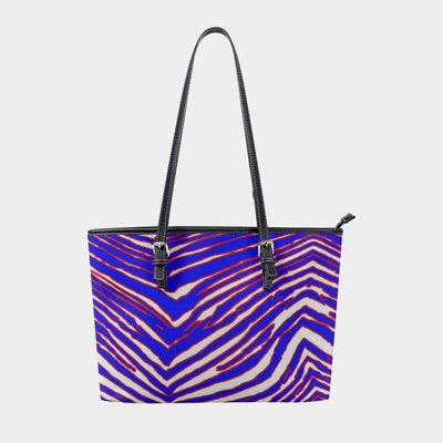 Nfl Football Buffalo Bills zubaz zebra print  Women's Tote Bag | PU