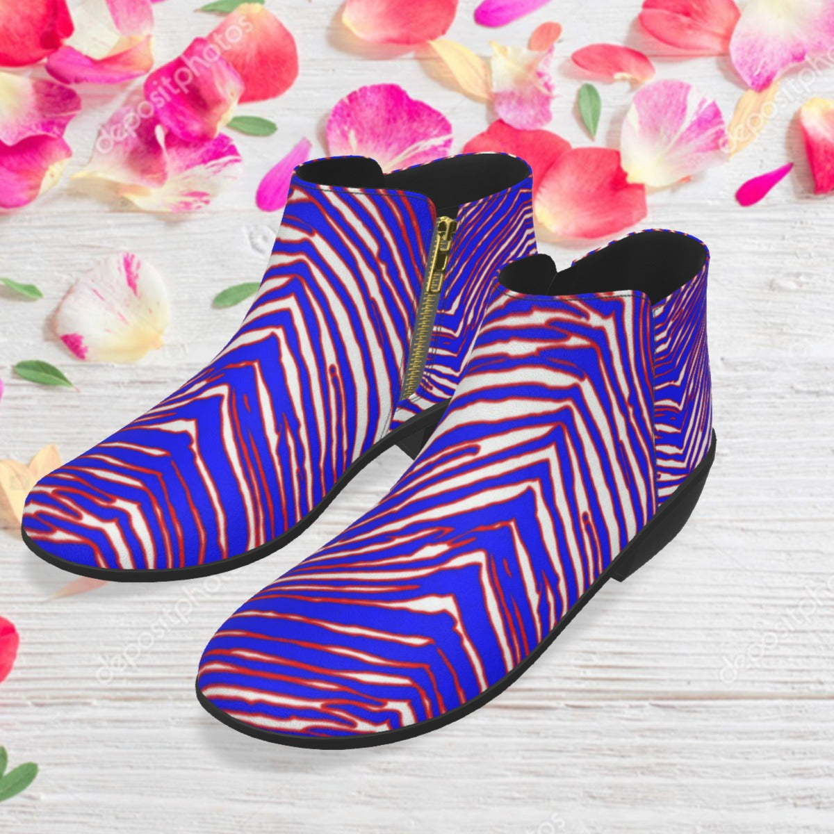 Buffalo Bills zubaz  Women's Fashion Boots