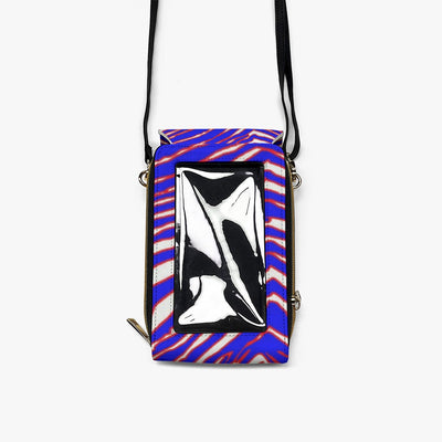 Nfl Football Buffalo Bills zubaz zebra print  Mobile Phone Chest Bag
