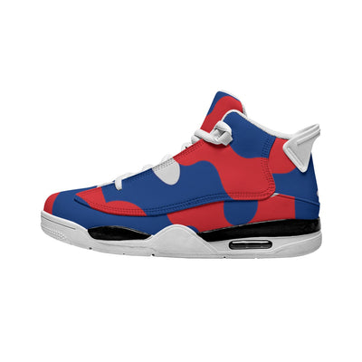 Zapatillas de baloncesto con amortiguación y antideslizantes del equipo Buffalo Bills en color camuflaje.
